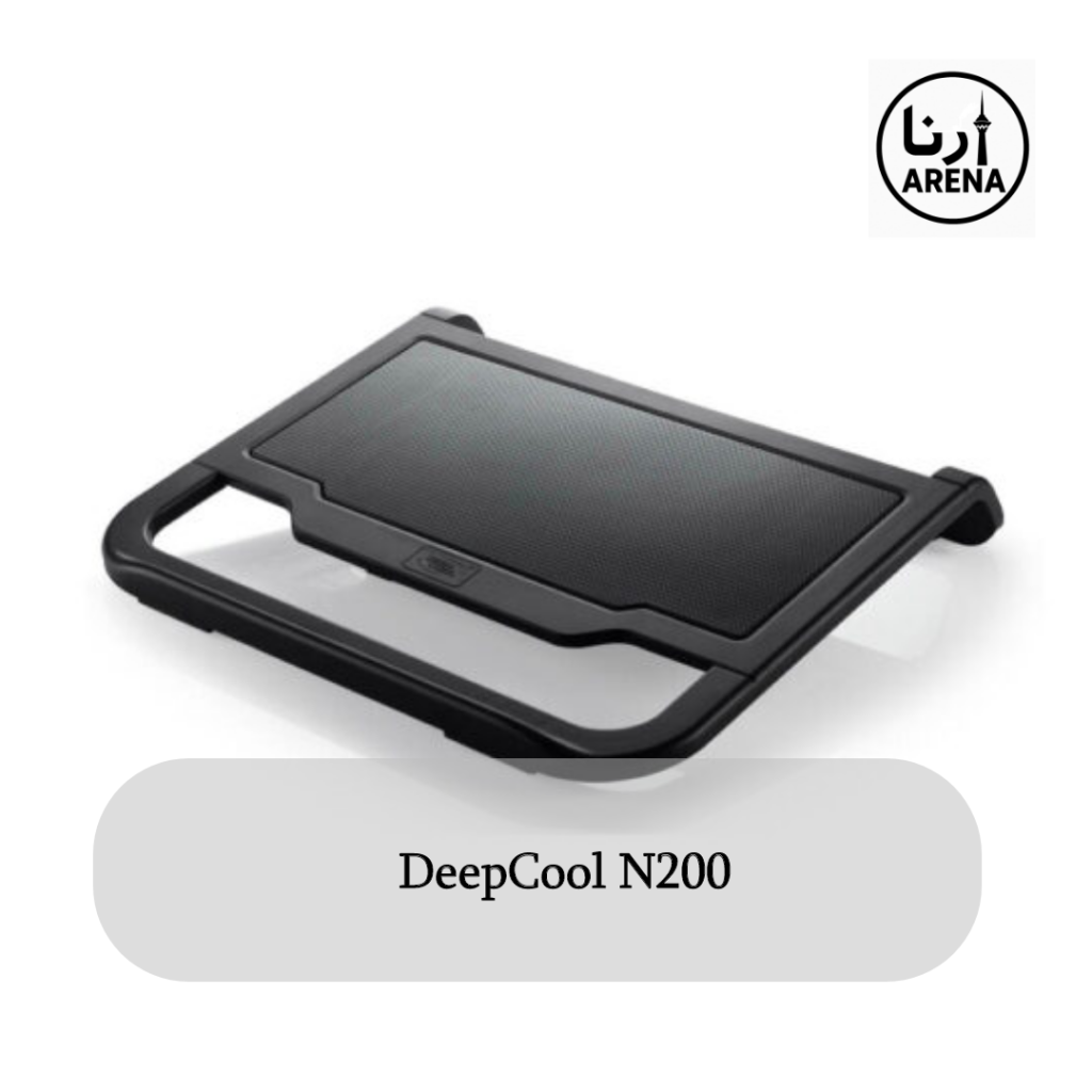 پایه خنک‌کننده لپ‌تاپ دیپ‌کول مدل DeepCool N200 با فن ۱۲ سانتی‌متری