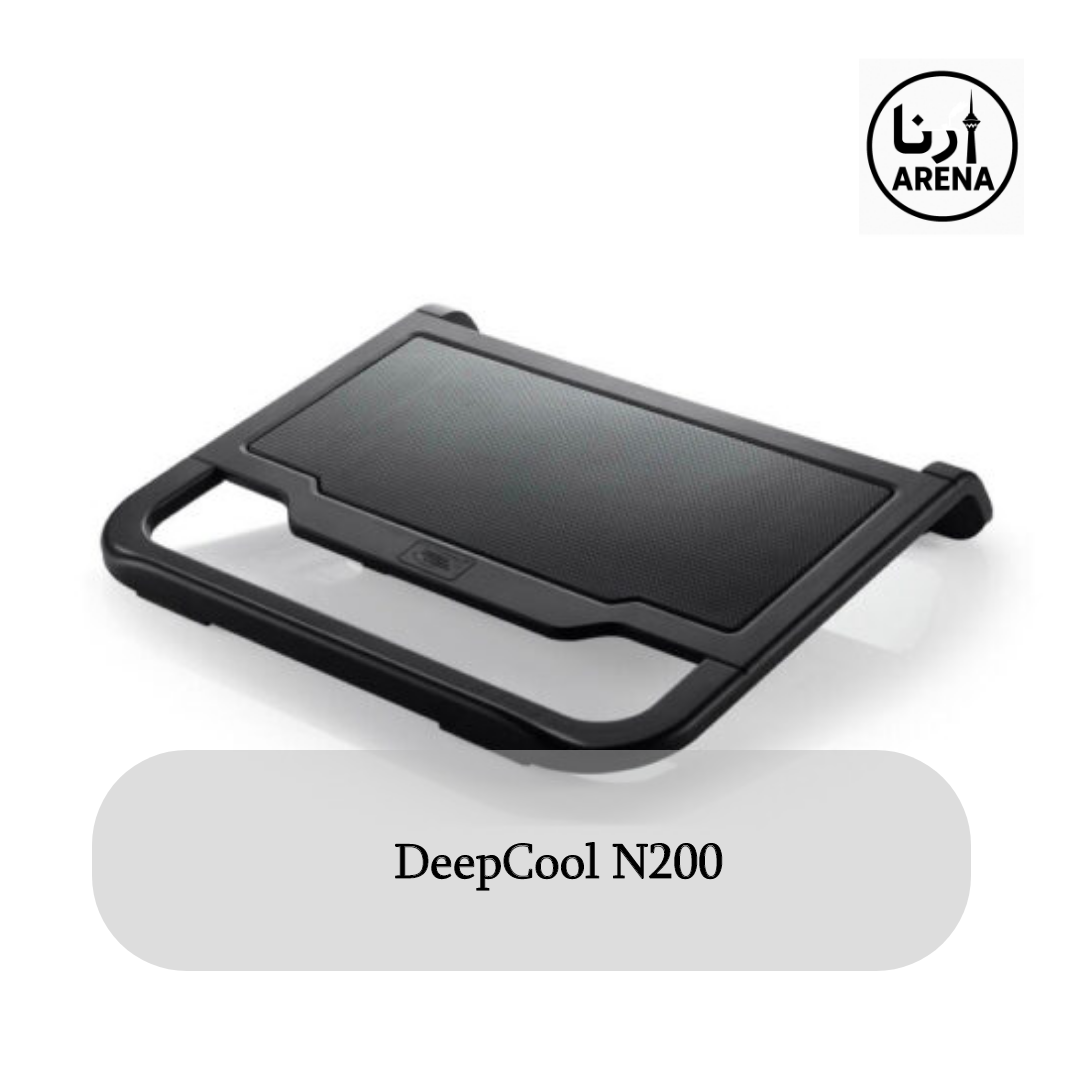 DeepCool N200 پایه خنککننده لپتاپ دیپکول مدل DeepCool N200 با فن ۱۲ سانتیمتری