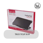 پایه خنک‌کننده لپ‌تاپ تسکو TSCO TCLP 3119 با دو فن و طراحی مشبک